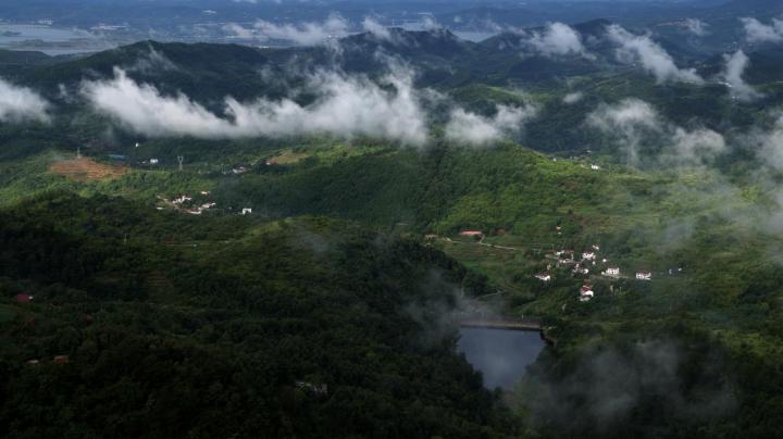 秦巴山深處的核桃樹埡村